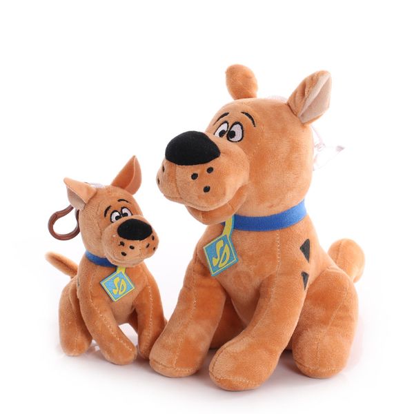 Bambole di peluche per cani Dandan marroni di vendita calda di esplosione, vendita all'ingrosso di punti regalo di Natale per bambini Kawai