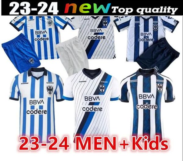 2023/24 LIGA MX RAYADOS MONTERREY Camisas de futebol R.Funes casa fora R.Funes Mori M.MEZA 23 24 CANALES Liga Mexicana camisa de futebol masculino Kids Special Edition66