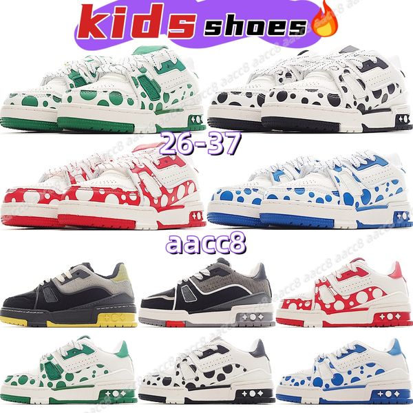 scarpe per bambini casual Scarpe da cricket Designer Scarpe da ginnastica per bambini Nero Kid Youth Neonati enfant Boy Girl Bambini Taglia 26-37