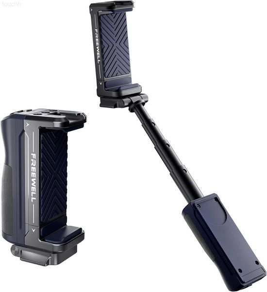 Monopiedi per selfie Freewell Versatile Smartphone Bluetooth Selfie Grip con supporto per scarpa fredda standard ARCA per iPhone SGBCell Phone L230913