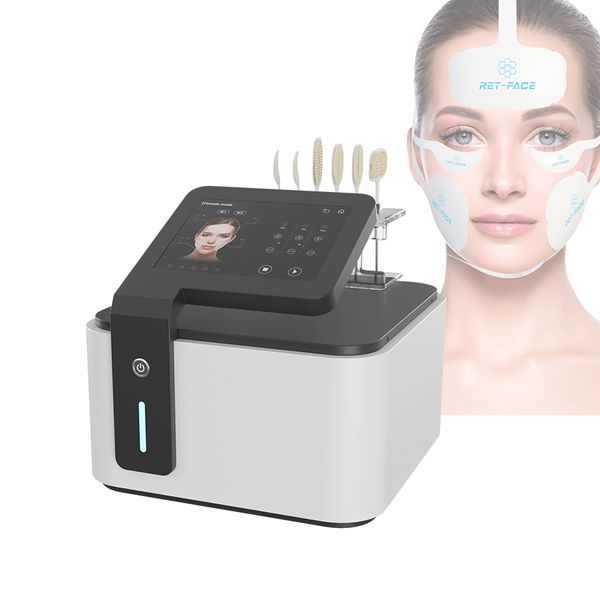 Máquina de elevação facial para estimulação muscular RF EMS PE-Face de mesa