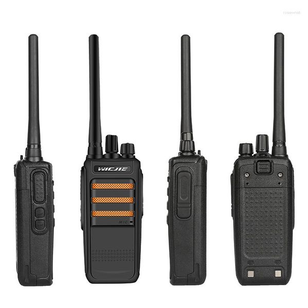 Walkie Talkie WICJIE-S1500 Citofono remoto UHF 400-470 MHz Ricetrasmettitore di comunicazione radio bidirezionale Ham adatto per El Camping