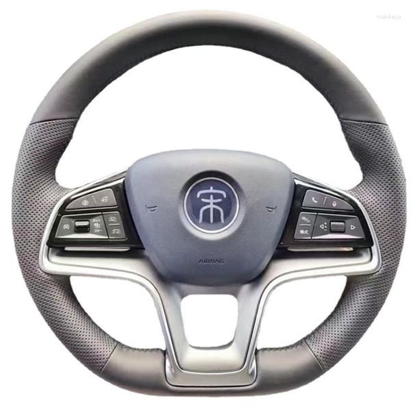 Coprivolante per BYD Song Plus Dmi Yuan Pro Han Ev Qin Tang Max Coprivolante cucito a mano in pelle multi stile fai-da-te personalizzato