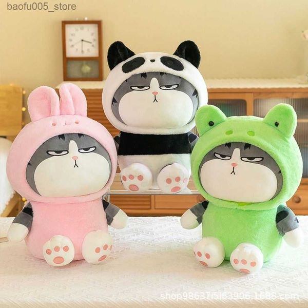 Plüschpuppen Geschenk Kinderspielzeug Mädchen Geschenk Morgen Stofftier Plüsch Katzenspielzeug Cartoon Katzenpuppe Süße Katze Kawaii Kuscheltiere Q230913