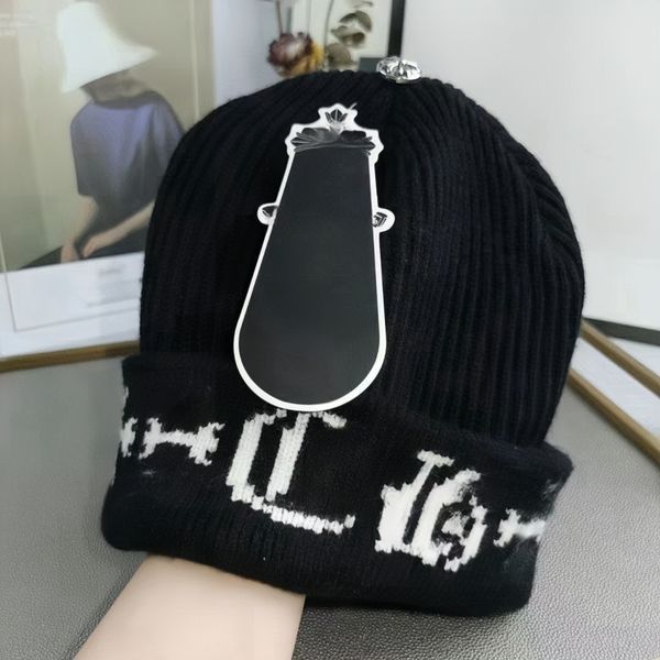 Mode-Design Kreuz Brief Marke Gestrickte Hut Hohe Qualität männer und Frauen Herbst und Winter Warme Beanie Cap