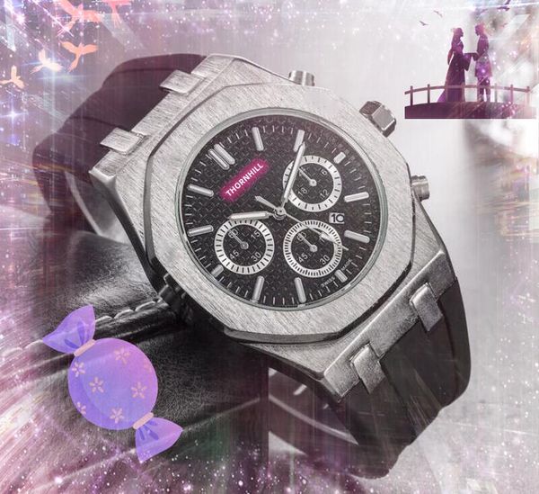 Vera vite sul maiuscolo orologio da uomo al quarzo moda orologi data automatica orologio da uomo vestito da uomo orologio da polso con elastico in acciaio inossidabile regali maschili all'ingrosso