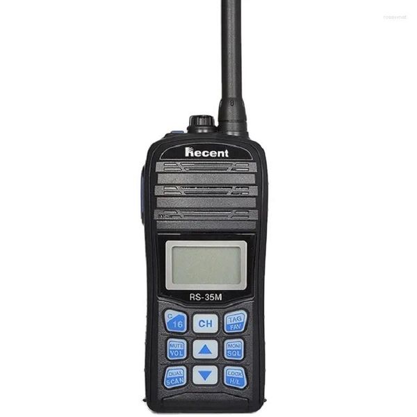 Walkie Talkie RS-35me Patlayıcı Proof Ham Deniz Radyosu CCS Sertifikasyonu Şamandıra Titreşimi Süzülme Otomatik Tarama Tekne Deniz FM Transeiver Son zamanlarda