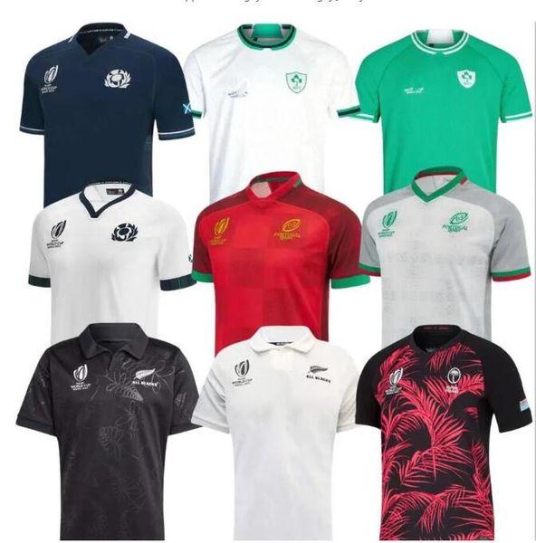 22 23 24 Irlanda Maglie di rugby Scozia Maglie nazionale in Inghilterra Court Home Away League Shirt Shirt Jersey Polo S-3XL