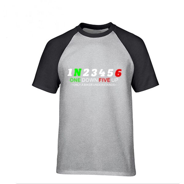 T-shirt da uomo 1N23456 moto Uomo T-shirt racer tshirt padre regalo Tees SpeedPassion Polo Tempo libero Tessuto di cotone Tee Shirt Manica corta Giro Moto