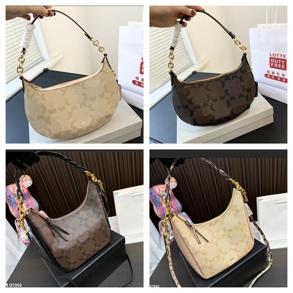 Luxo Hobo Bolsa Mulheres Moon Bag Designer Coa Tote Bag Grande Capacidade Crossbody Purse Mobile Phone Bag Ombro Underarm Bag Dhgate Favorito Venda Quente Mochila