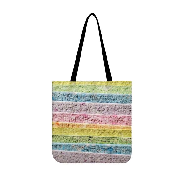 DIY Stofftragetaschen benutzerdefinierte Männer Frauen Stofftaschen Clutch-Taschen Totes Dame Rucksack professionelle Mode Regenbogen Montage personalisierte Paar Geschenke einzigartig 37220