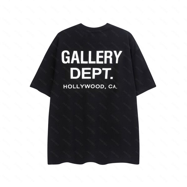 Galeriler Bölümü Harajuku 23SS Bahar Vintage Yıkanmış Sanat Mektupları Öldüren Logo Tişörtlü Gevşek Büyük Boy Hip Hop Unisex Kısa Kollu Tees Designer T Shirt 04