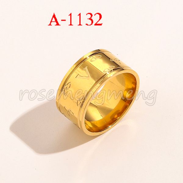 Designer Ring Letter Band Rings Women 18K Gold Tilted Tilted Crystal inossidabile in acciaio inossidabile Love Jewelry Forniture Ring Diamond R 9331