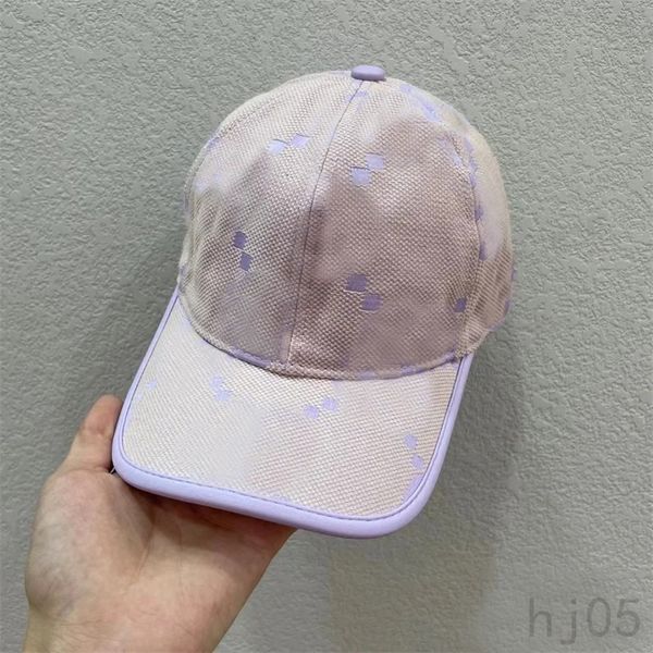 Cappelli estivi designer berretti da baseball da uomo color caramella tela fibbia regolabile snapback grandi lettere cappello a cupola di lusso per donna morbido resistente MZ03 E23