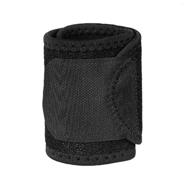 Protetor de braço de apoio de pulso confortável dupla face cinta de cuidados de mão para adultos ginásio bandagem ajustável preto ajuste livre