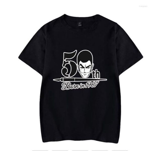 Camiseta masculina lupin iii camiseta anime o 3º engraçado camiseta verão casual camisa masculina hipster hip-hop t homme streetwear