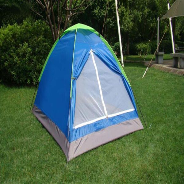 Intero 20 pz lotto campeggio esterno impermeabile pesca itinerante tenda per 2 persone portatile resistente ai raggi UV pioggia 200x150 cm236L