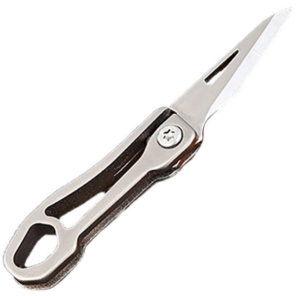 TC4 mini coltello in lega di titanio affilato portachiavi portatile edc pendente disimballaggio coltello pieghevole portatile espresso