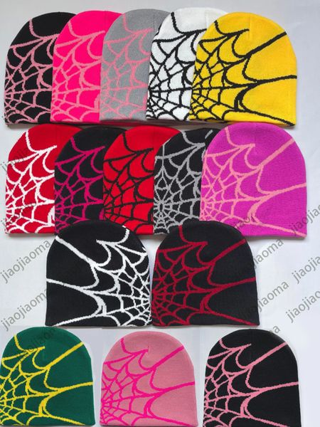 MUY Designer di alta qualità Berretti a maglia Cappello Moda Uomo Donna Autunno Inverno Moda calda Outdoor Spider Web Cap per cappelli da donna 27