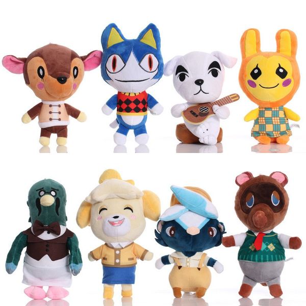 Anime em torno de brinquedos de pelúcia animais de pelúcia floresta amigos bonecas bonito crianças playmate decoração para casa meninos meninas aniversário dia das crianças natal 25cm