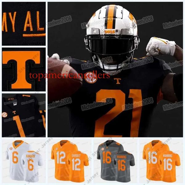 Benutzerdefinierte Ncaa Tennessee Volunteers College-Football-Trikot Jabari Small Harrison Bailey Hendon Hooker Ain Kamara Peyton Manning Trevon