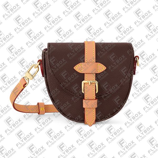 M46643 MICRO CHANTILLY Bolsa Crossbody Saddle Bag Bolsa de Ombro Mulheres Moda Designer de Luxo Tote Bolsa Bolsa Mensageiro Bolsa de Alta Qualidade Bolsa Entrega Rápida