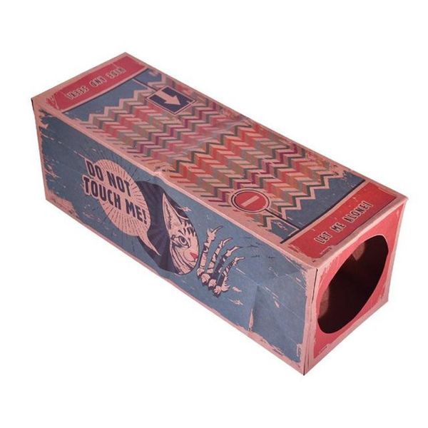 Katze Spielzeug Faltbare Tunnel Pet Play Tubes Hund Kätzchen Welpen Liefert Haus Lustige Papier Box Toy181o