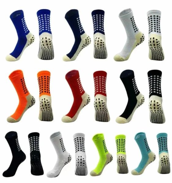 Kaymaz erkekler futbol çoraplar spor salgılar çorap pirinç çoraplar erkek ve kadın gündelik futbol çorapları nefes alabilen moda çok renkli