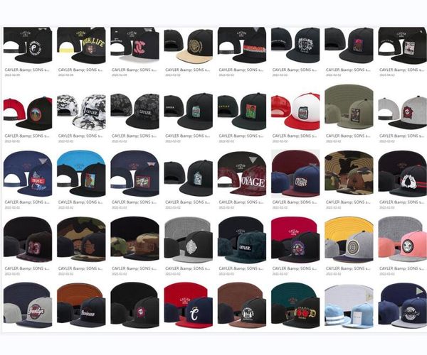 Moda Beyzbol Spor Takımı Snapback Cap Cap Tüm Futbol Şapkaları Erkekler için Ucuz Ayarlanabilir Spor Vizörleri Hip-Hop Caps 800'den fazla