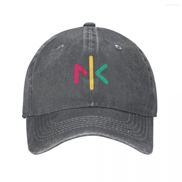 Beralar Nick Kyrgios Beyzbol Kapakları Snapback Yıkanmış Denim Şapkaları Açık Ayarlanabilir Casquette Street Giyim Kovboy Şapkası Unisex için