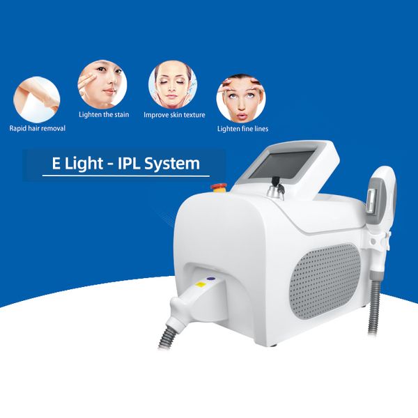 Preço de atacado Removedor de pêlos de corpo inteiro Depilação OPT IPL 5 Filtros opcionais Máquina de ponto de gelo Suavização de pele Aperto Instrumento de remoção de varíola