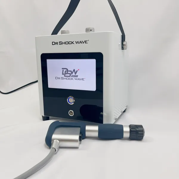 Melhor qualidade portátil eswt máquina de terapia por ondas de choque para alívio da dor disfunção erétil aparelho de ondas de choque