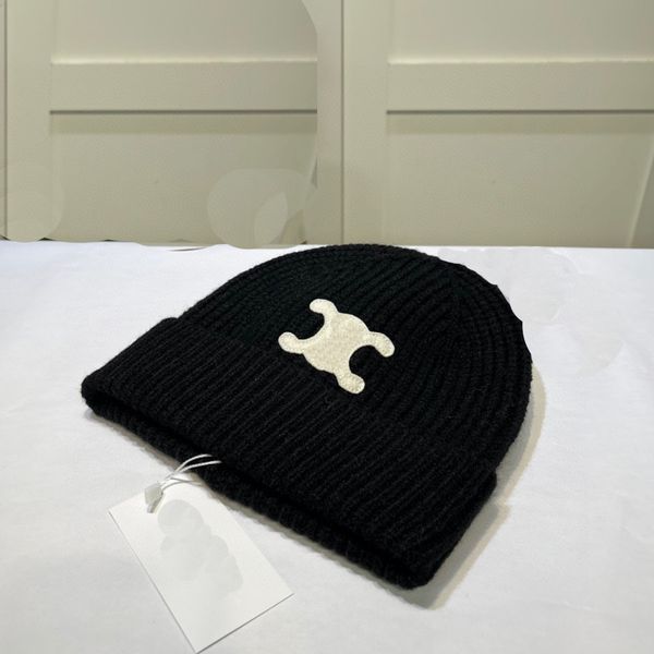 Зимняя однотонная женская шапка-бини, эластичная вязаная шапка крючком, шапка для мужчин, утолщенные теплые шапки с черепом