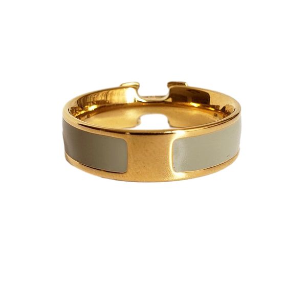 Regalo di San Valentino moderno di alta qualità Moda Multicolor gioielli in titanio designer coppia anelli donna uomo classico cinturino di moda all'ingrosso Accessori per gioielli