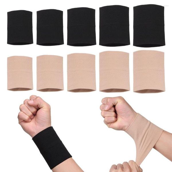 Suporte de pulso 1 pc manga de compressão suportes elásticos para homens e mulheres tênis tendinite túnel carpal