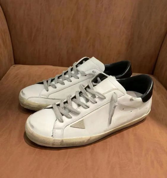 Designer Golden Schuhe Goose Frauen Super Star Sneakers Brand Männer lässige neue Veröffentlichung Luxusschuh Paillette Klassiker Weiß do alte schmutzige Freizeitschuh Schnürung Frau Mann Mann