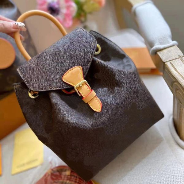 dapu Designer-Tasche, klassischer Vintage-Stil, Rucksack-Handtasche, Damen-Minitasche
