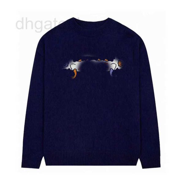 Erkek Sweaters Designer Fashion Dragon Year Erkekler ve Erkekler İçin Özel Yuvarlak Boyun Süveteri Çift Bahar Sonbahar Yeni Eğlence Örgü E2LJ