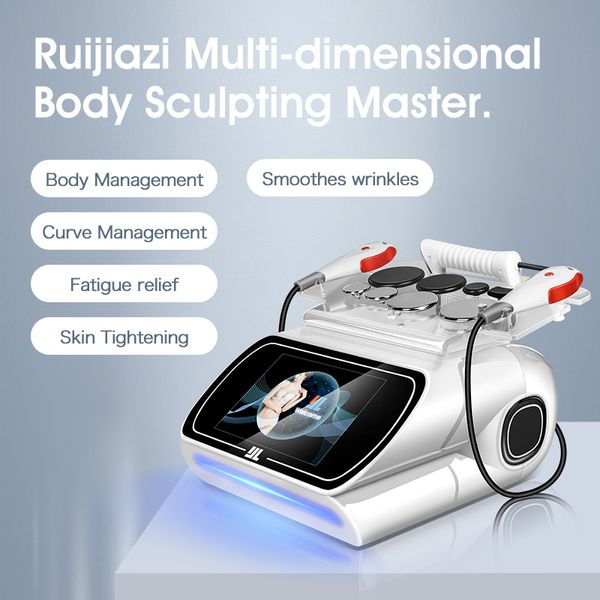 Popular Multi-dimensional Body Sculpting Master 448khz Rf Cavitação a Vácuo Contorno Corporal Dispositivo de Beleza Máquina de Terapia de Radiofrequência