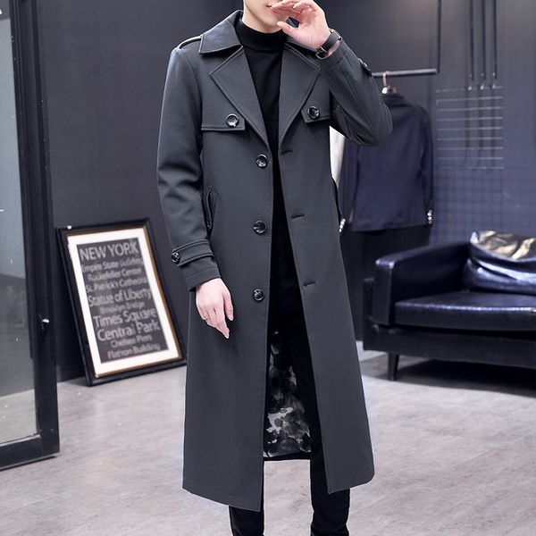 Trench da uomo Arrivo Primavera Autunno Giacca a vento Cappotto bello Casual Grandi uomini di moda Taglie forti M L XL 2XL 3XL 230912