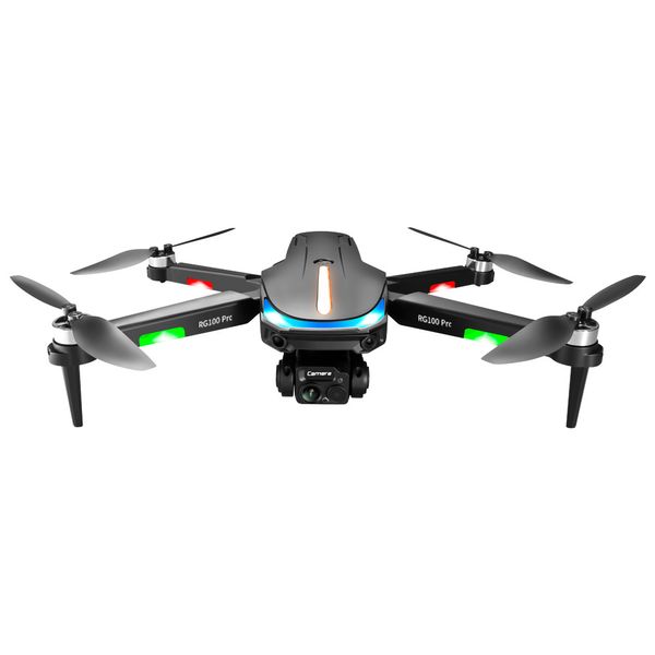 Çapraz -border RG100PRO Droneless Fırçasız Motor Üç Üç Kısa Free Free Flow Çift Kamera Yüksek -Tanımlama Yüksek -Tanımlama Uzaktan Kumanda Uçak