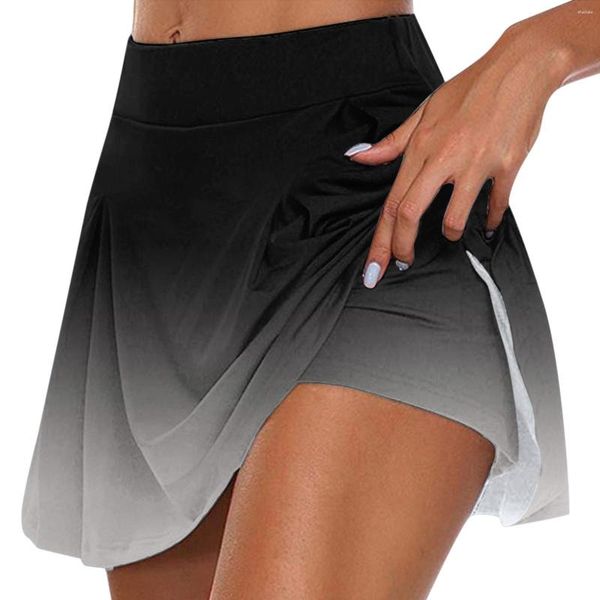 Damen-Shorts, Damen-Sportrock, Sommersport, Golf, Tennis, Skorts, Fitness, kurze Röcke, Badminton, schnell trocknend, Outdoor-Jogger-Schicht