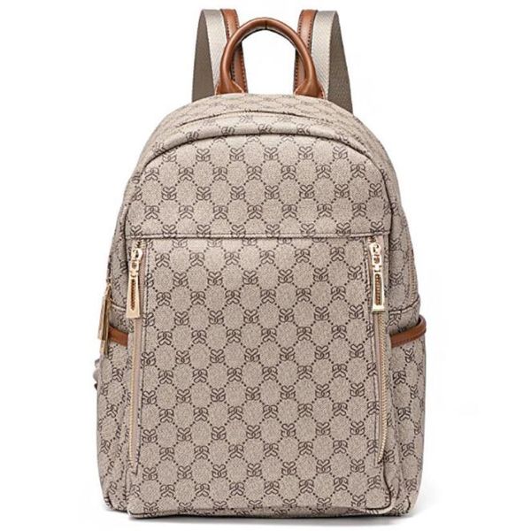 Borsa in pelle PU Palm Springs Zaino per studenti di moda Borse da scuola per ragazze Donna Donna Carino Viaggio per il tempo libero Mochila Desinger Luxury Ba182m