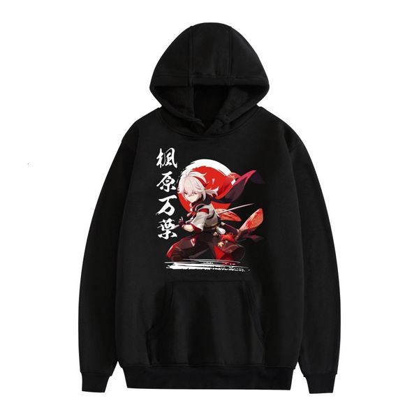 Herren Hoodies Sweatshirts Kaedehara Kazuha Männer Frauen Hoodie Hot Game Genshin Impact Lässige grafische ästhetische Pullover Sportbekleidung Langarm-Sweatshirt 230914