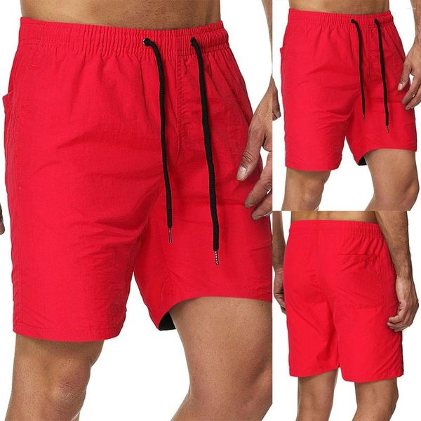 Herren-Shorts, Badehose, Strand, Sport, Badeanzug, Boardshorts, Bademode, Surfen, Herren, sportlich, mit Tasche