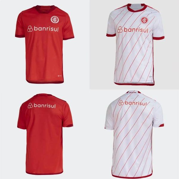 2023/24 Sport Club Internacional Fußballtrikots 2024 L. ADRIANO A. PATRICK MAURICIO Uniform Herren WANDERSON DE PENA Heim-Auswärts-Fußballtrikots