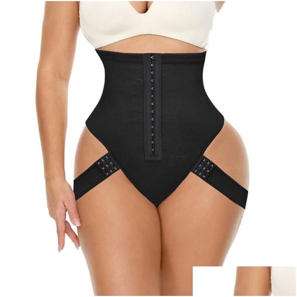 Bas de maternité Bot Bifter Tummy Control Culotte Booty Lift Pling Sous-vêtements Body Shaper Taille Formateur Corset Shapewear Plus Taille Dro Dhzty