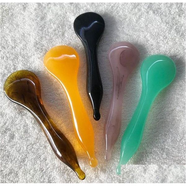 Массажер для лица Resin Beex Gua Sha Mas Wand Acupoint Pen Crystal Guasha Masr Для глаз Акупунктурная палочка Anti-Aging Beauty Spa Therapy Dro Dh15U