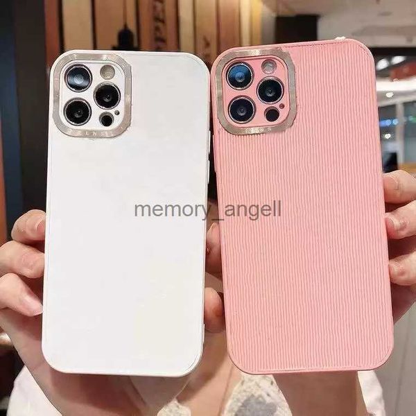 Capas de telefone celular Capas de telefone para iPhone 14 13 12 11 Pro X XS Max XR 8 7 Plus Marca Fashion Mobile Phone Case L PU Couro Shell Ultra Cover 2304125PE HKD230914