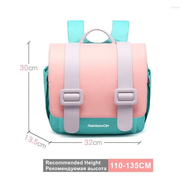 Школьные сумки 2023, школьный рюкзак для учеников начальной школы, супер легкий и без нагрузки на плечо, горизонтальная версия, милый рюкзак для детей